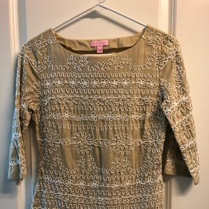 Lilly Pulitzer embroidered shirt 0